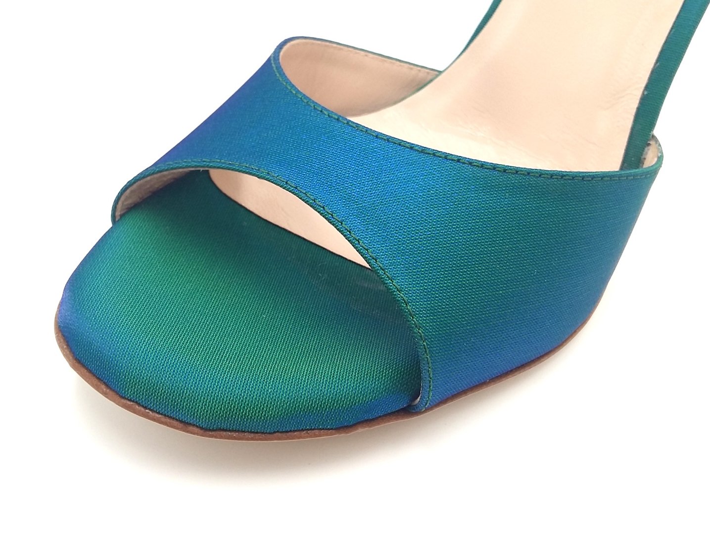 CHERIE Satin Türkis