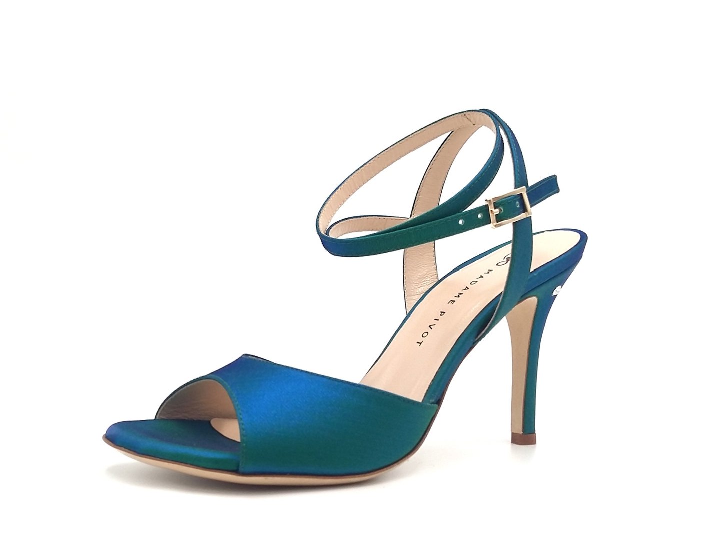 CHERIE Satin Türkis