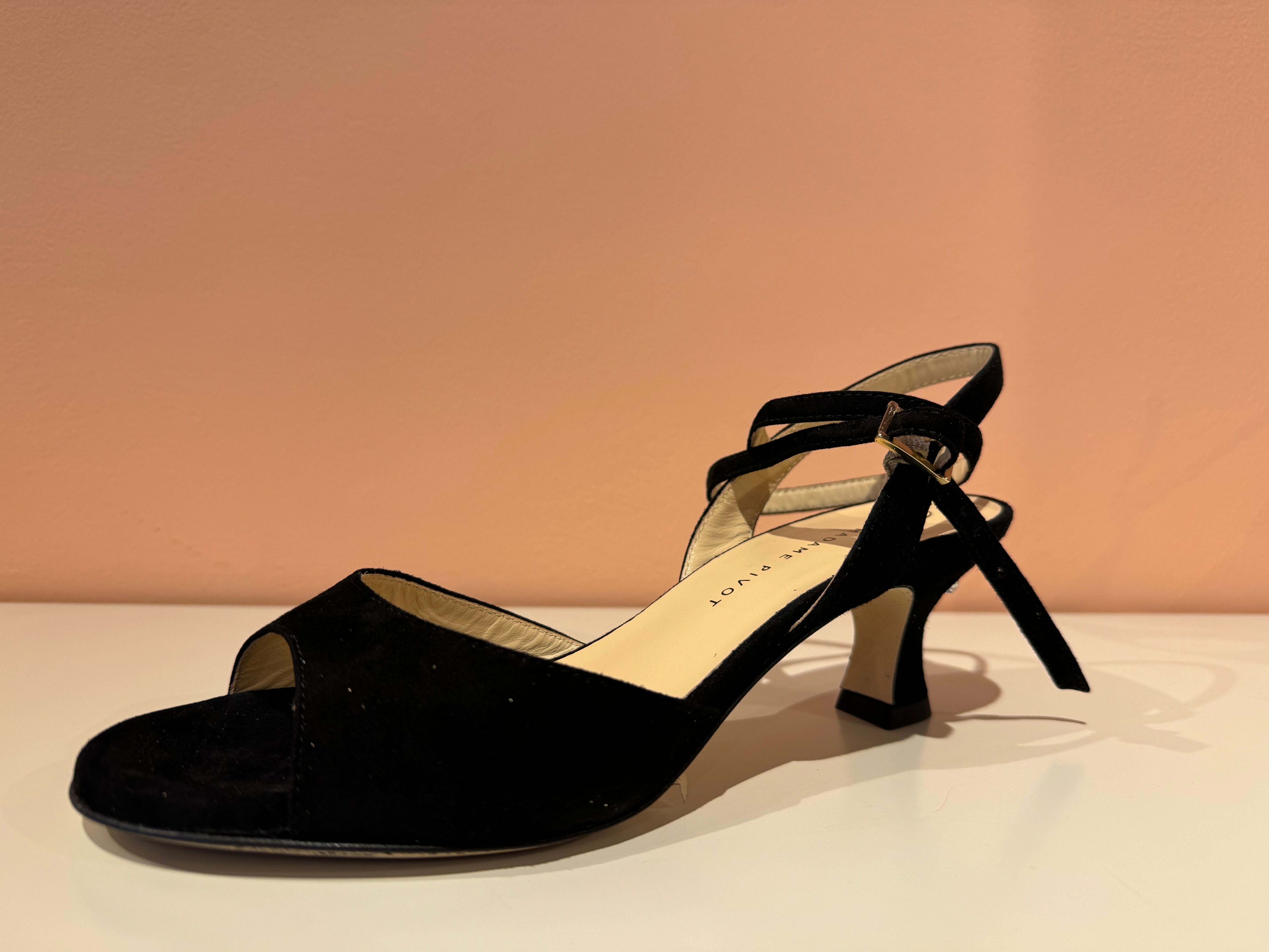 CHERIE TR50 mm Wildleder Schwarz