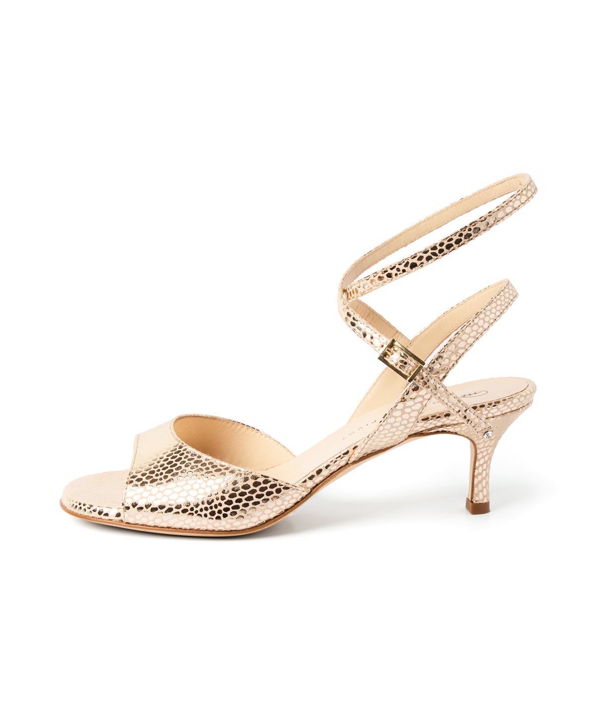 CHERIE T50 mm Pelle Laminata Oro
