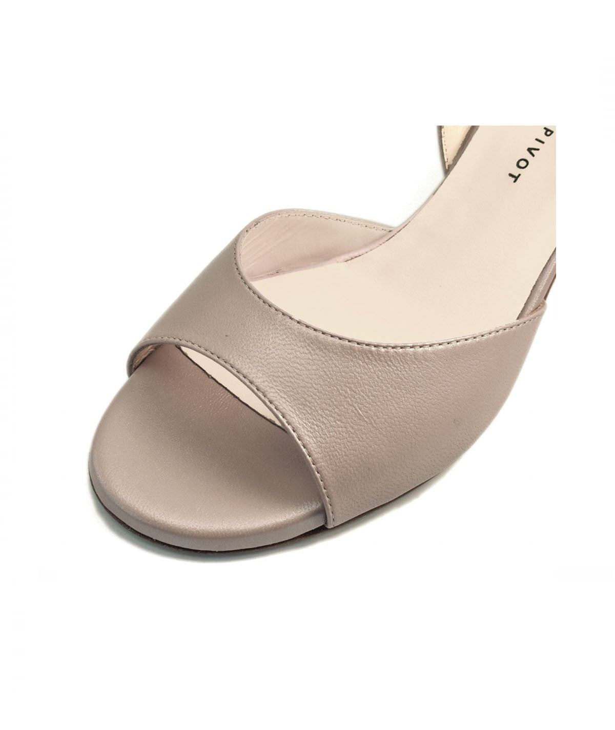 CHERIE T50 mm Pelle Tortora