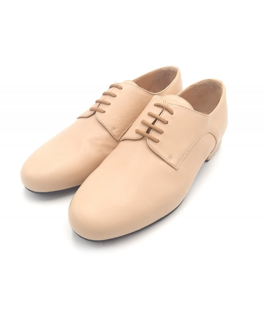 DERBY Leder Beige