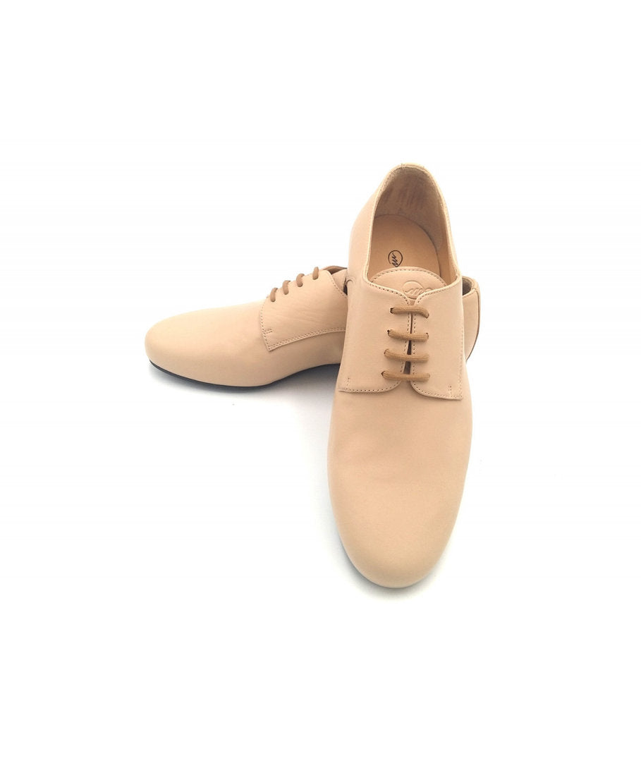 DERBY Leder Beige