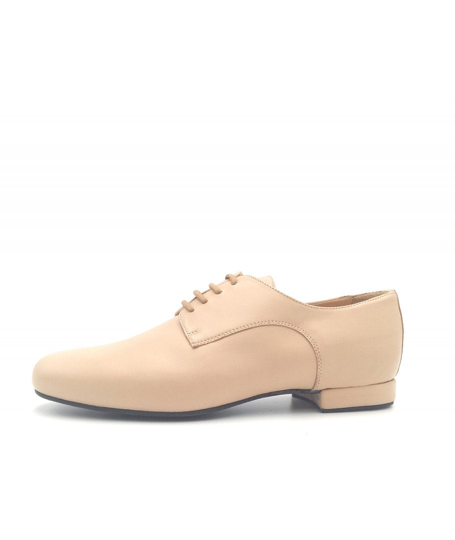 DERBY Leder Beige