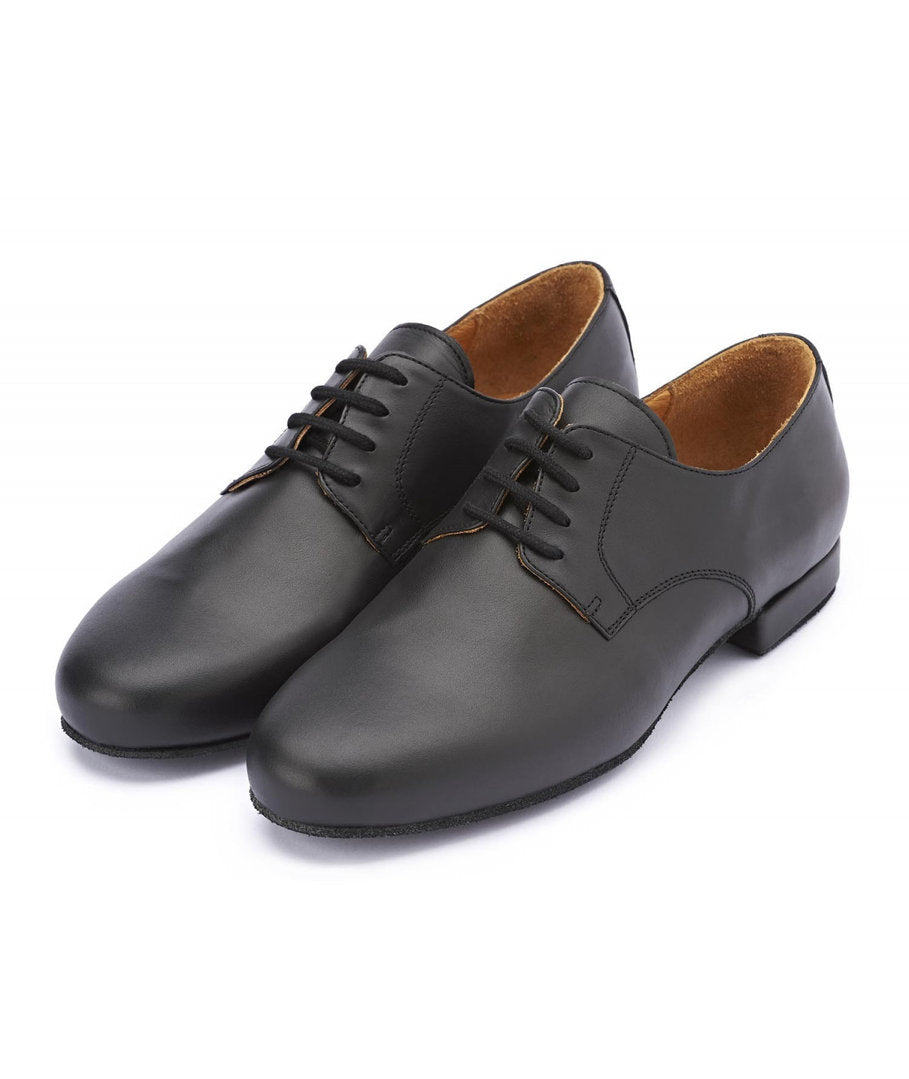 DERBY Glattleder Schwarz