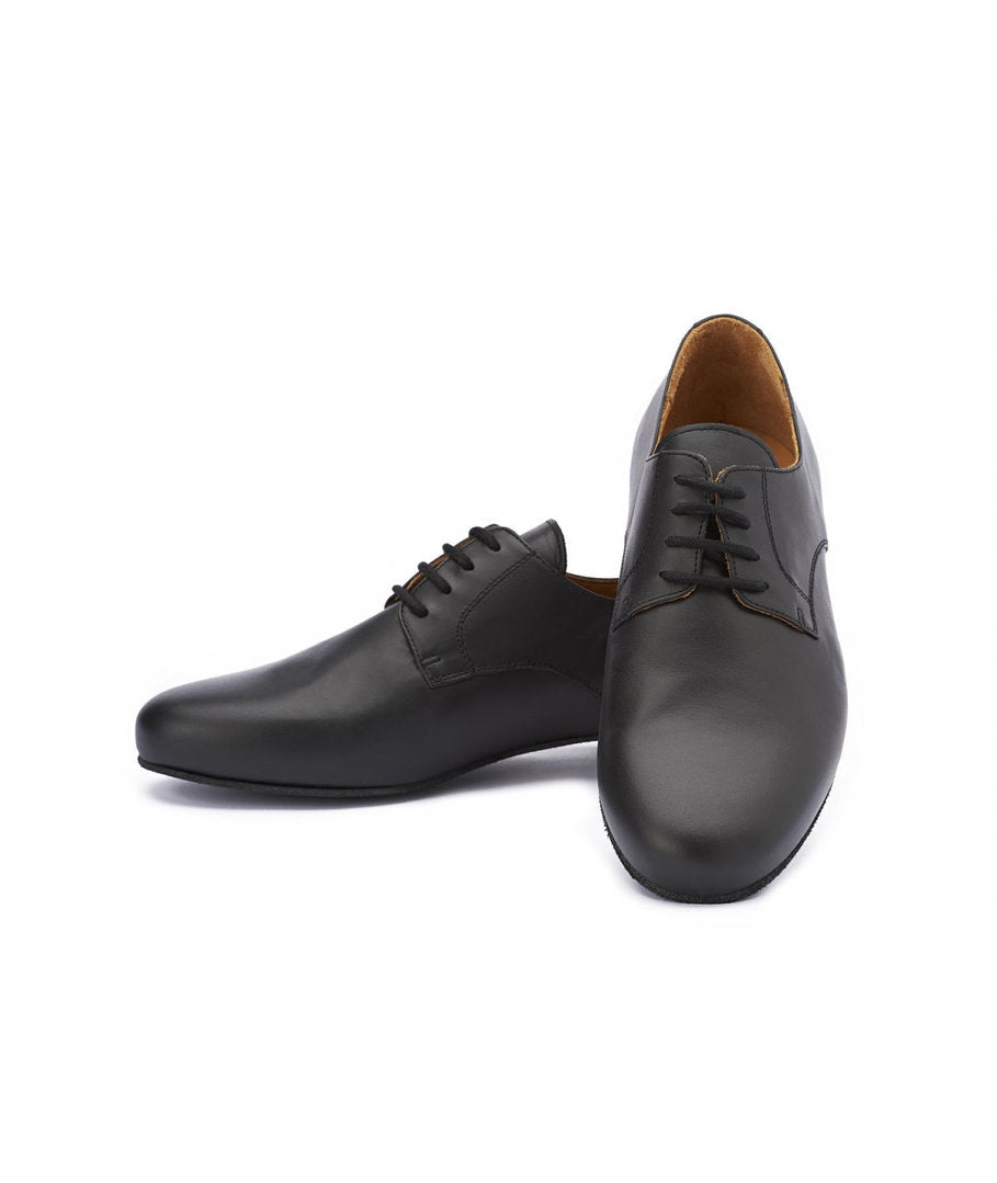 DERBY Glattleder Schwarz
