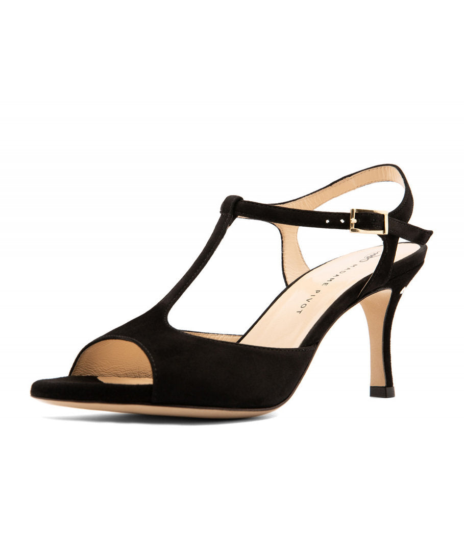 FEDRA Wildleder Schwarz