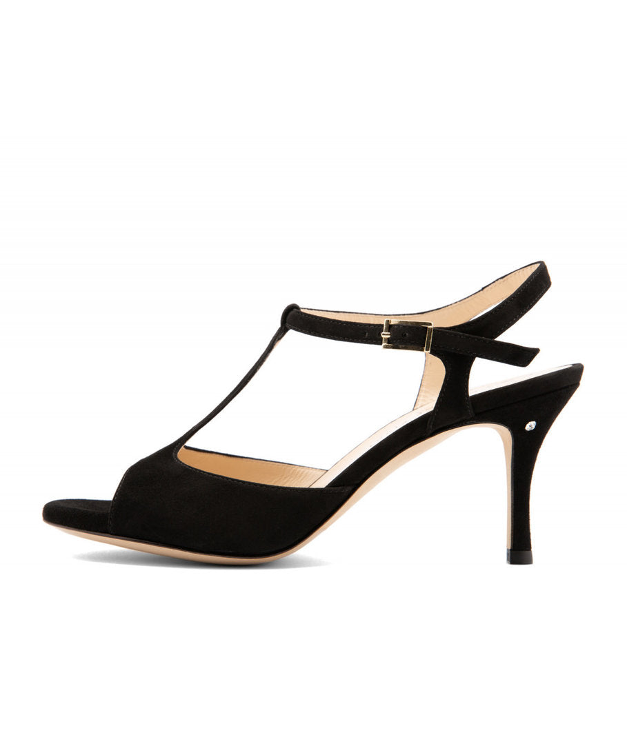 FEDRA Wildleder Schwarz