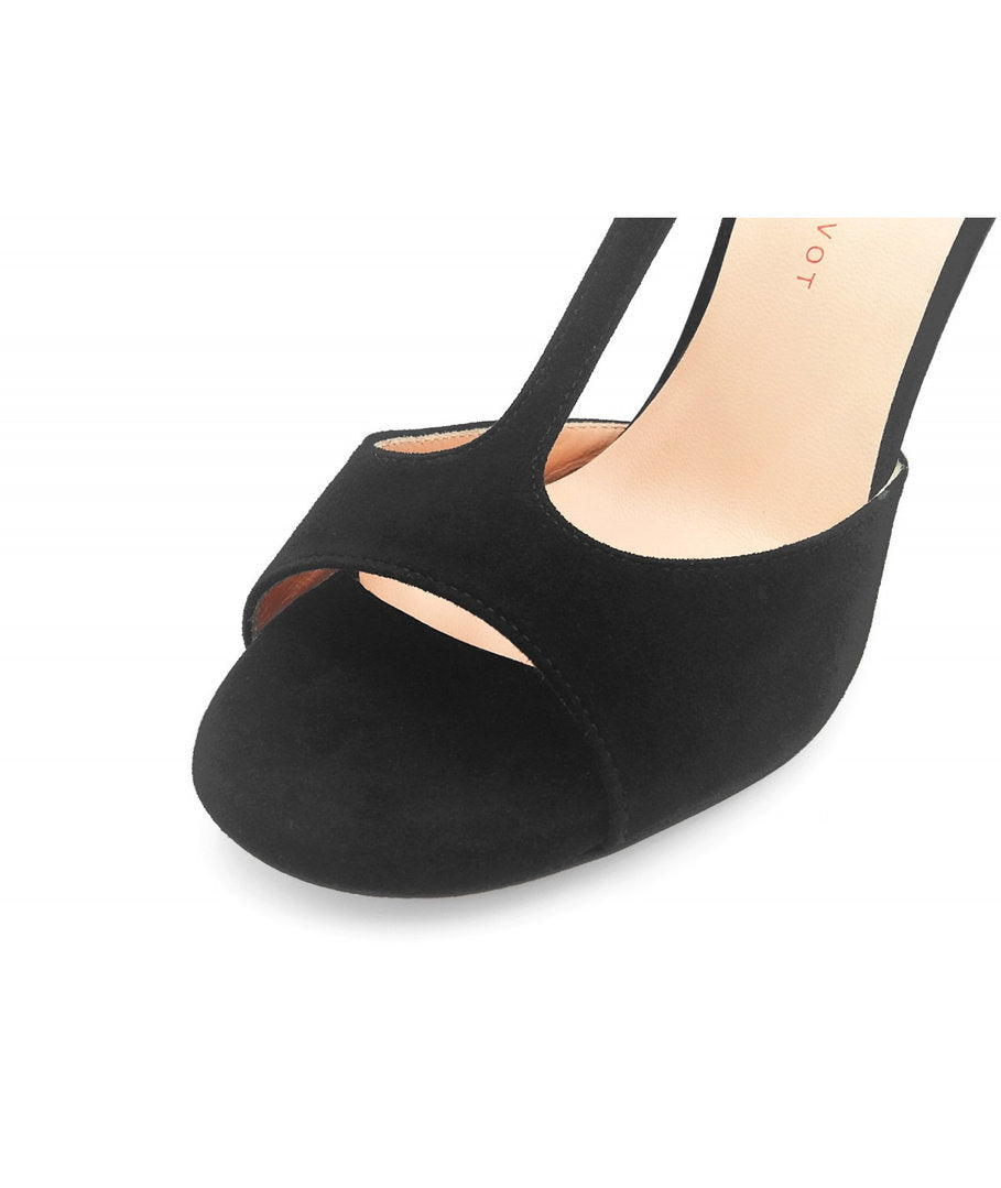 FEDRA Wildleder Schwarz