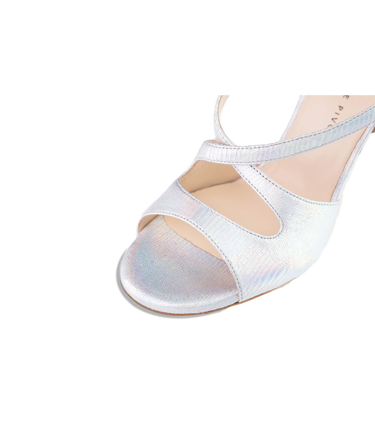 GIOIA Wildleder mit Prägung Silber