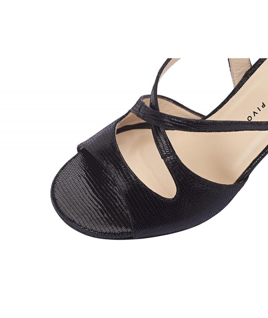 GIOIA TC Wildleder mit Prägung Schwarz