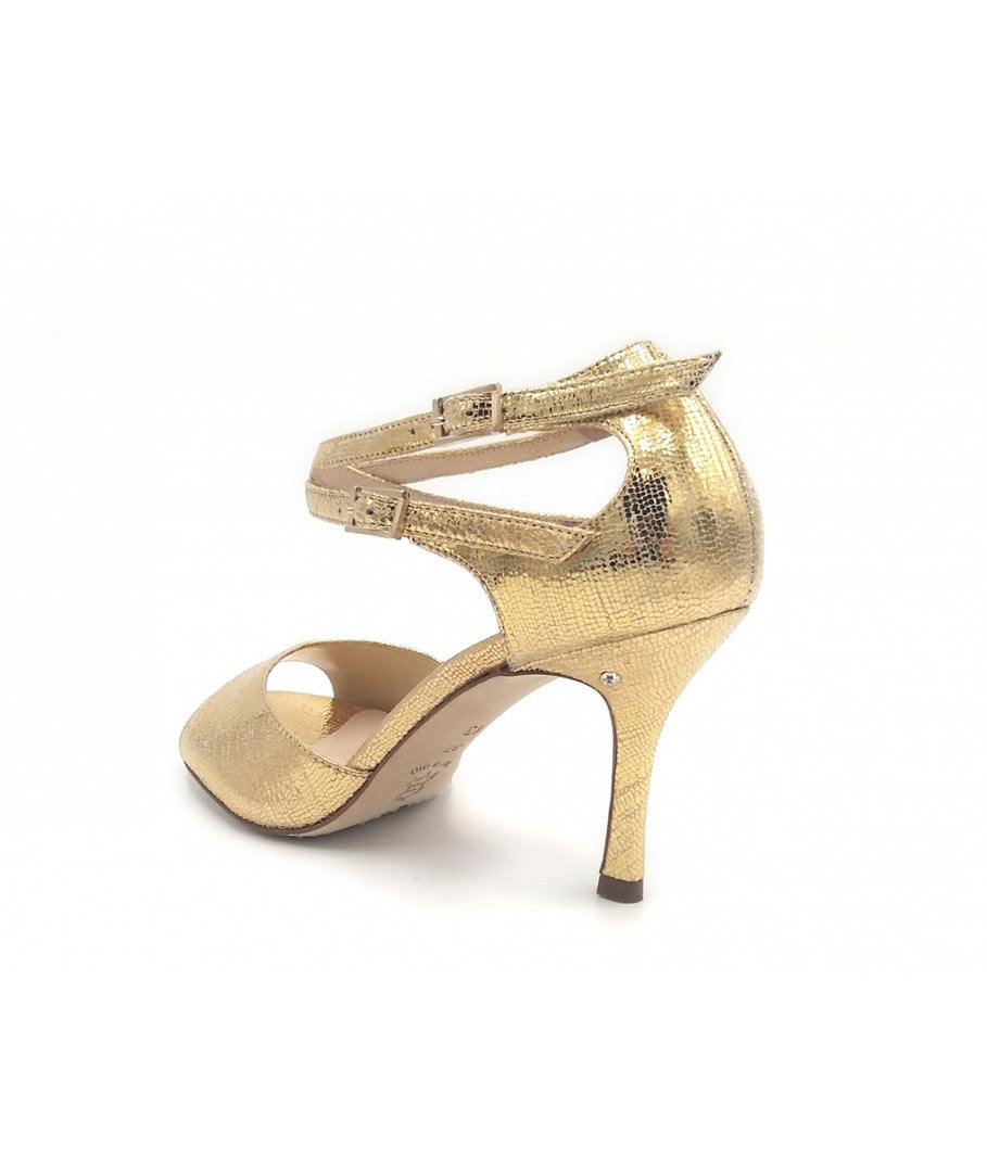 JOELLE Wildleder mit Prägung Gold