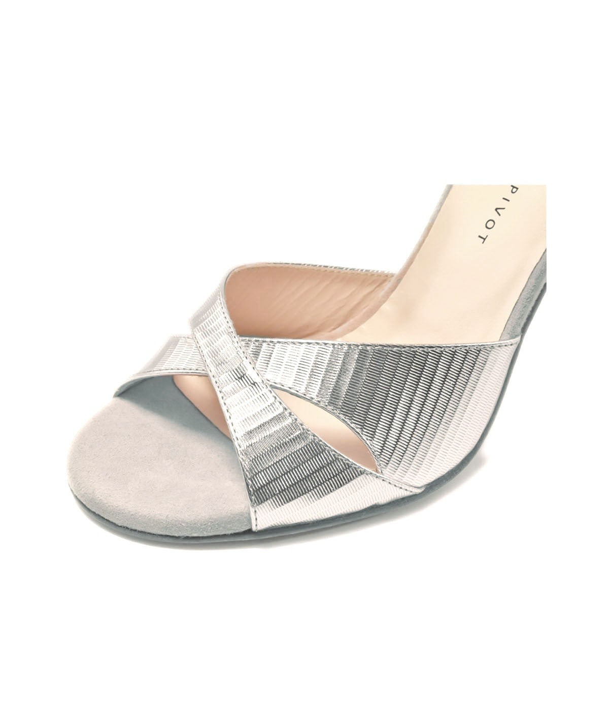 MELISSAPelle Stampa Metal Argento
