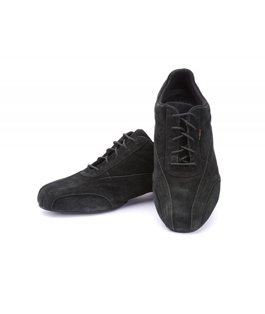 SNEAKER Camoscio nero