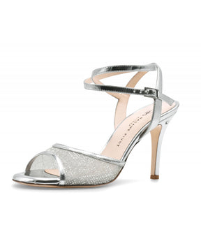 CHERIE Rete Glitter Argento